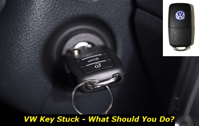 vw key stuck in ignition